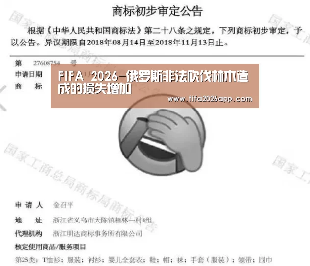 FIFA 2026-俄罗斯非法砍伐林木造成的损失增加(图1) 比分更新